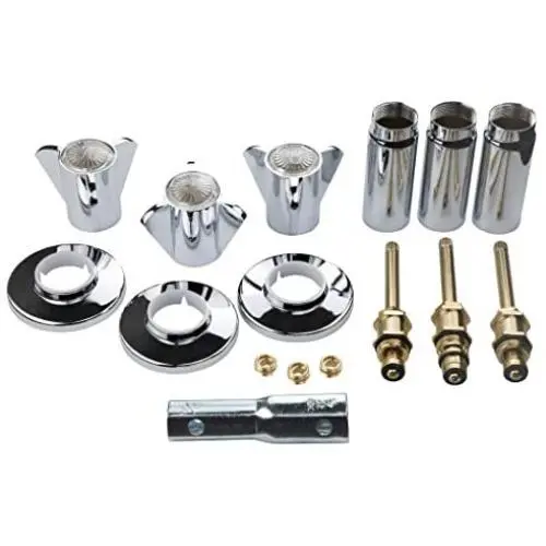 DANCO Tub and Shower 3-Handle Remodeling Trim Kit for Sayco, Chrome (39620) DANCO Tub and Shower 3-Handle Remodeling Trim Kit for Sayco, Chrome (39620)