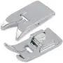 Addicted DEPO - Universal Zig Zag Straight Stitch Snap-On Presser Foot 2PCS for 15 Class Low Shank Sewing Machines