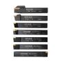 Accusize Industrial Tools 7 Pieces/Set 1/2 Indexable Carbide Turning Tool Set in Fitted Box, 2387-2004