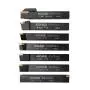Accusize Industrial Tools 7 Pieces/Set 1/2 Indexable Carbide Turning Tool Set in Fitted Box, 2387-2004 Accusize Industrial Tools 7 Pieces/Set 1/2 Indexable Carbide Turning Tool Set in Fitted Box, 2387-2004