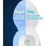 Toilet Night Light, Motion Sensor LED Night Lights,Two Modes with 8 Colors Changing Toilet Bowl Night Light for Bathroom Washroom, Perfect Detection-Fits Any Toilet