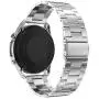 BaiHui 22mm Metal Bands Compatible with Galaxy Watch 3 45mm Bands, Ultra Thin Stainless Steel Watch Bands Replacement Metal Strap for Galaxy Watch 46mm/Galaxy Gear S3 Classic/Frontier - Silver