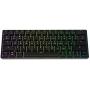 GK61 Mechanical Gaming Keyboard - 61 Keys Multi Color RGB Illuminated LED Backlit Wired Programmable for PC/Mac Gamer (Gateron Optical Black, Black)