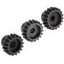 Motor Pinion Gear, M1 ￠5mm 17T-19TT 20T-22T RC Metal Pinion Motor Gear Set for 1/8 RC Buggy Truck Car (20T-22T)