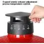 Umbrella Cast iron Cap for Kamado Joe Classic & Big Joe Series ，Kamado Joe Dual Function Metal Chimney Top Kamado Joe Replacement Parts