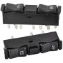 beler 2pcs Front Left & Right Door Power Window Control Switch for Mercedes Benz W123 W201 W126 0008208210 0008208110