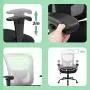 Big and Tall Office Chair 400lbs Desk Chair Mesh Computer Chair with Lumbar Support Wide Seat Adjust Arms Rolling Swivel High Back Task Executive Ergonomic Chair,White Big and Tall Office Chair 400lbs Desk Chair Mesh Computer Chair with Lumbar Support Wide Seat Adjust Arms Rolling Swivel High Back Task Executive Ergonomic Chair,White