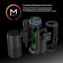 Morpheus 360 Sound Ring Portable Bluetooth Speaker Loud Wireless Waterproof Speaker IPX6 360 Immersive Audio Deep Bass Dual Pairing Rugged/Outdoors/Pool/Hot Tub BT5750RED