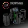 Morpheus 360 Sound Ring Portable Bluetooth Speaker Loud Wireless Waterproof Speaker IPX6 360 Immersive Audio Deep Bass Dual Pairing Rugged/Outdoors/Pool/Hot Tub BT5750RED