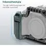 SmallRig Cage for Canon EOS M50 and M5 with Integrated Grip and Quick Release NATO Rail(Upgrade Version) 2168B