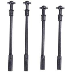 Hobbypark Metal Drive Shaft (L/R) for Redcat Everest-10 1/10 RC Rock Crawler Car (Set of 4)