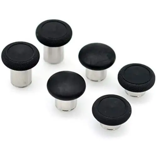 Deal4GO 6 Pack Swap Magnetic Thumbstick Set Replacement for Xbox One Elite Controller Analog Sticks Black Deal4GO 6 Pack Swap Magnetic Thumbstick Set Replacement for Xbox One Elite Controller Analog Sticks Black
