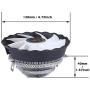 DS 1900RPM CPU Cooler, Aluminum Extrusion Cooling CPU Fan for Intel LGA 1155/1156/775/1366 (Axis Rainbow Auto Change, C Series)