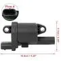 X AUTOHAUX Auto Part Ignition Coil 12621750 Repair Replacement Black for GMC Yukon for Chevrolet Tahoe for Cadillac Escalade