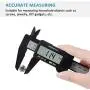 Digital Caliper, Adoric 0-6'' Calipers Measuring Tool - Electronic Micrometer Caliper with Large LCD Screen, Auto-Off Feature, Inch and Millimeter Conversion Digital Caliper, Adoric 0-6'' Calipers Measuring Tool - Electronic Micrometer Caliper with Large LCD Screen, Auto-Off Feature, Inch and Millimeter Conversion