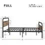 IRONCK Full Size Bed Frame with Headboard, Metal Bed Frame Full Size with 16 Heavy Duty Steel Slats and 10 Legs, More Stronger, Noise-Free, No Box Spring Needed IRONCK Full Size Bed Frame with Headboard, Metal Bed Frame Full Size with 16 Heavy Duty Steel Slats and 10 Legs, More Stronger, Noise-Free, No Box Spring Needed