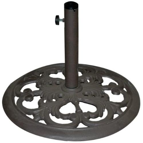 TropiShade 30-Pound Bronze Powder-Coated Cast Iron Umbrella Stand