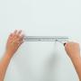 Hangman Z-Hanger Heavy Duty Mirror, Picture and Panel Hanger -Aluminum: Z-12-2