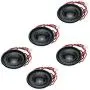 Sydien 5pcs 2W 8Ohm Mini Loudspeaker 28mm Round Internal Magnet Speaker for Laptop, Tablet, Walkie-Talkie, Video Player Sydien 5pcs 2W 8Ohm Mini Loudspeaker 28mm Round Internal Magnet Speaker for Laptop, Tablet, Walkie-Talkie, Video Player