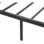 Olee Sleep 14 Inch Heavy Duty Steel Slat/ Anti-slip Support/ Easy Assembly/ Mattress Foundation/ Bed Frame/ Noise Free/ No Box Spring Needed, Queen