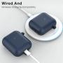 Marge Plus for Airpods Case Cover with Keychain, Silicone Skin Cover for Women Men Compatible with Apple Airpods 2/1 Charging Case (Front LED Visible)