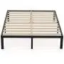 3800lbs Heavy Duty,14 Inch Steel & Wooden Slat Support Reinforced Platform Bed Frame,Mattress Foundation/No Box Spring Needed/Easy Assembly/Noise Free,Twin/Twin XL/Full/Queen/King(California King) 3800lbs Heavy Duty,14 Inch Steel & Wooden Slat Support Reinforced Platform Bed Frame,Mattress Foundation/No Box Spring Needed/Easy Assembly/Noise Free,Twin/Twin XL/Full/Queen/King(California King)