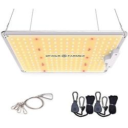 SPIDER FARMER SF-1000 LED Grow Light Use with Samsung LM301B LEDs Daisy Chain Dimmable Full Spectrum Grow Lights for Indoor Plants Veg Flower Greenhouse Growing Lamps with MeanWell Driver