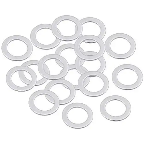 Hobbypark Metal Washers 5x8x0.5mm for Traxxas RC Cars,Replacement of Part 1985 (Set of 100) (Sliver) Hobbypark Metal Washers 5x8x0.5mm for Traxxas RC Cars,Replacement of Part 1985 (Set of 100) (Sliver)
