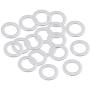 Hobbypark Metal Washers 5x8x0.5mm for Traxxas RC Cars,Replacement of Part 1985 (Set of 100) (Sliver)