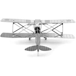 Metal Earth Fascinations DH82 Tiger Moth Airplane 3D Metal Model Kit