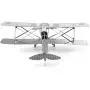 Metal Earth Fascinations DH82 Tiger Moth Airplane 3D Metal Model Kit Metal Earth Fascinations DH82 Tiger Moth Airplane 3D Metal Model Kit