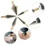 COMOWARE Step Drill Bit Set & Automatic Center Punch- Black and Gold, Double Cutting Blades, High Speed Steel, Short Length Drill Bits Set of 5 pcs, Total 50 Sizes with Aluminum Case COMOWARE Step Drill Bit Set & Automatic Center Punch- Black and Gold, Double Cutting Blades, High Speed Steel, Short Length Drill Bits Set of 5 pcs, Total 50 Sizes with Aluminum Case