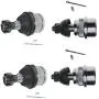 MILLION PARTS 4Pc Front Suspension Kit Upper & Lower Ball Joints Assembly for 2007 2008 2009 2010 2011 2012 2013 2014 Jeep Wrangler 1999 2000 2001 2002 2003 2004 Jeep Cherokee MILLION PARTS 4Pc Front Suspension Kit Upper & Lower Ball Joints Assembly for 2007 2008 2009 2010 2011 2012 2013 2014 Jeep Wrangler 1999 2000 2001 2002 2003 2004 Jeep Cherokee