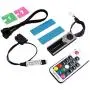 NVME NGFF M2 2280 10000 RPM SSD Chip Heatsink Turbine Fan Radiator Desktop Mute SSD RGB Light Cooling Fan for Intel Optane Persistent Memory