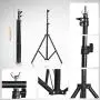 Yesker Photo Video Studio 10ft Adjustable Backdrop Stand, Background Support System Kit with Carry Bag for Photography Studio Parties Wedding Yesker Photo Video Studio 10ft Adjustable Backdrop Stand, Background Support System Kit with Carry Bag for Photography Studio Parties Wedding