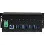 StarTech.com 7-Port Industrial Grade USB 3.0 Hub with ESD & 350W Surge Protection - Rack mountable metal USB port expander splitter hub (ST7300USBME),Black StarTech.com 7-Port Industrial Grade USB 3.0 Hub with ESD & 350W Surge Protection - Rack mountable metal USB port expander splitter hub (ST7300USBME),Black