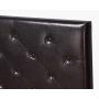 Allewie Queen Platform Bed Frame with 4 Drawers and Headboard/Diamond Stitched Button Tufted Upholstered Mattress Foundation with Storage, Brown
