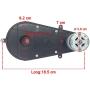 550 12V 30000RPM Gearbox for Power Wheels, RS550 12 Volt Electric Motor Gear Box Accessories Children Ride On Car Replacement Parts