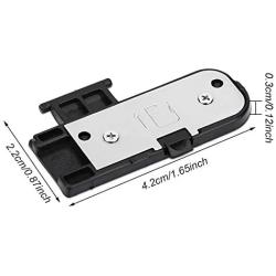 Acouto Durable Battery Door Cover Lid Cap Repair Replacement Parts for Nikon D5100 Cameras