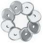 Discagenda Aluminum Disc-Binding Discs 24mm 0.94in 8 Piece Set Silver Discagenda Aluminum Disc-Binding Discs 24mm 0.94in 8 Piece Set Silver