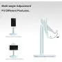 Phone Stand for Desk, Cell Phone Stand Adjustable Desk Phone Holder Tablet Holder Phone Dock (Blue) Phone Stand for Desk, Cell Phone Stand Adjustable Desk Phone Holder Tablet Holder Phone Dock (Blue)