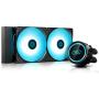 DeepCool Gammaxx L240 RGB V2 Cooling System Anti-Leak Radiator 240mm Liquid Heatsink RGB 12V 4-Pin Compatible Intel 115X/2066 and AMD AM4