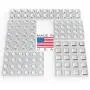 Clear Adhesive Bumper Pads 106-PC Combo Pack (Round, Spherical, Square) - Sound Dampening Transparent Rubber Feet for Cabinet Doors, Drawers, Glass Tops, Picture Frames, Cutting Boards Clear Adhesive Bumper Pads 106-PC Combo Pack (Round, Spherical, Square) - Sound Dampening Transparent Rubber Feet for Cabinet Doors, Drawers, Glass Tops, Picture Frames, Cutting Boards