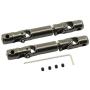 Tongina Metal Upgrade Centre Drive Shaft Dogbone for WPL D12 1:16 B14 B16 B24 1/16 C14 C24 C34 and for Henglong 1:16 Truck DIY RC Truck Parts Titanium - 2pcs Titanium
