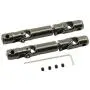 Tongina Metal Upgrade Centre Drive Shaft Dogbone for WPL D12 1:16 B14 B16 B24 1/16 C14 C24 C34 and for Henglong 1:16 Truck DIY RC Truck Parts Titanium - 2pcs Titanium