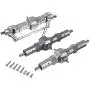 dailymall 1/16 6-Wheel Drive Metal Front Middle Rear Bridge Axles Parts for WPL RC Car dailymall 1/16 6-Wheel Drive Metal Front Middle Rear Bridge Axles Parts for WPL RC Car