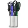 Quickly Revolver Pen Holder, Metal Pencil Holder, Silver/black/red Colors Office Supplies And Desk Organizers (Silver) Quickly Revolver Pen Holder, Metal Pencil Holder, Silver/black/red Colors Office Supplies And Desk Organizers (Silver)