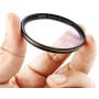 waka 77mm MC UV Filter - Ultra Slim 16 Layers Multi Coated Ultraviolet Protection Lens Filter for Canon Nikon Sony DSLR Camera Lens