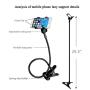 Cell Phone Stand, ZTON Aluminum Metal Universal Desktop Mobile Phone Holder for iPhone ipad Samsung and Any Smartphone in Office Bedroom Kitchen. (Black)
