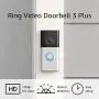 Ring Video Doorbell 3 Plus – enhanced wifi, improved motion detection, 4-second video previews, easy installation Ring Video Doorbell 3 Plus – enhanced wifi, improved motion detection, 4-second video previews, easy installation